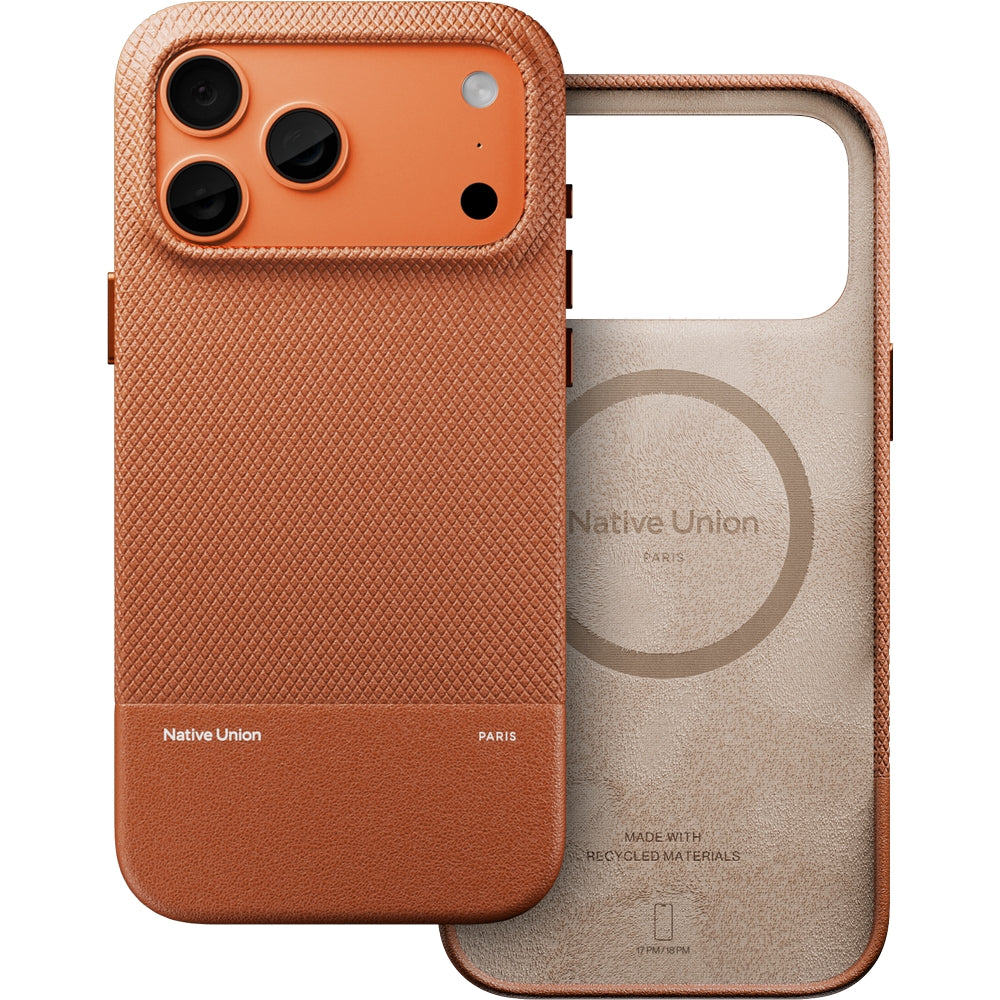 Handyhülle für iPhone 18 Pro Max, Native Union (RE)Classic mit MagSafe, Orange (1/7)