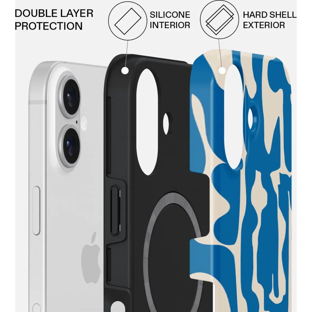 Handyhülle für iPhone 16, Burga Tough Magnetic, Mirage (2/5)