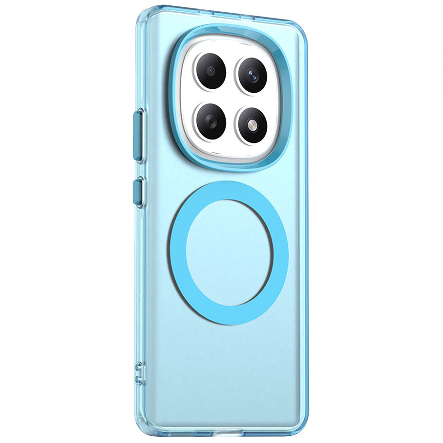 Handyhülle für Xiaomi Redmi Note 15 4G / Redmi Note 15 5G / POCO M8 5G, Techsuit CandyCase MagSafe, Blau
