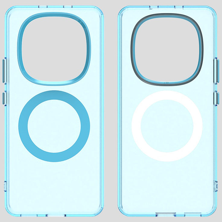 Handyhülle für Xiaomi Redmi Note 15 4G / Redmi Note 15 5G / POCO M8 5G, Techsuit CandyCase MagSafe, Blau