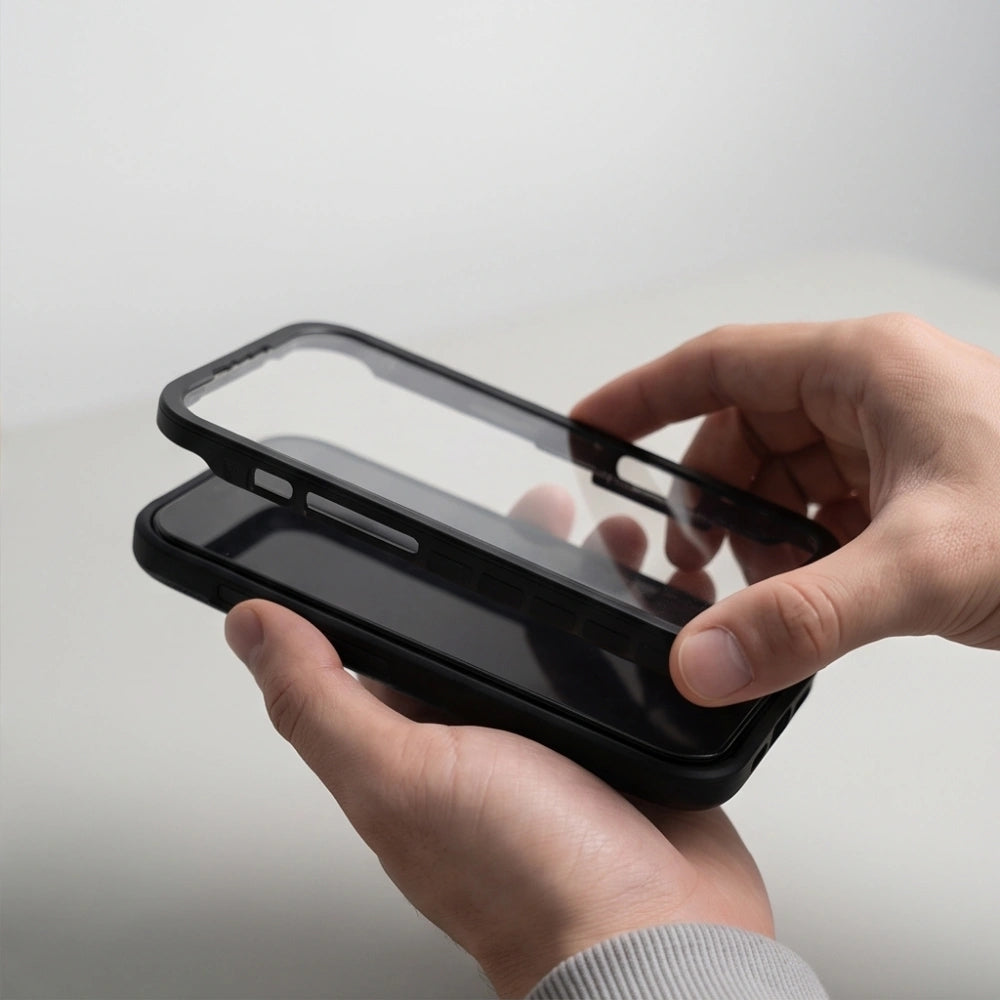 Handyhülle für iPhone 18 Pro Max / 17 Pro Max, Tech-Protect Defense mit MagSafe, mattes Schwarz