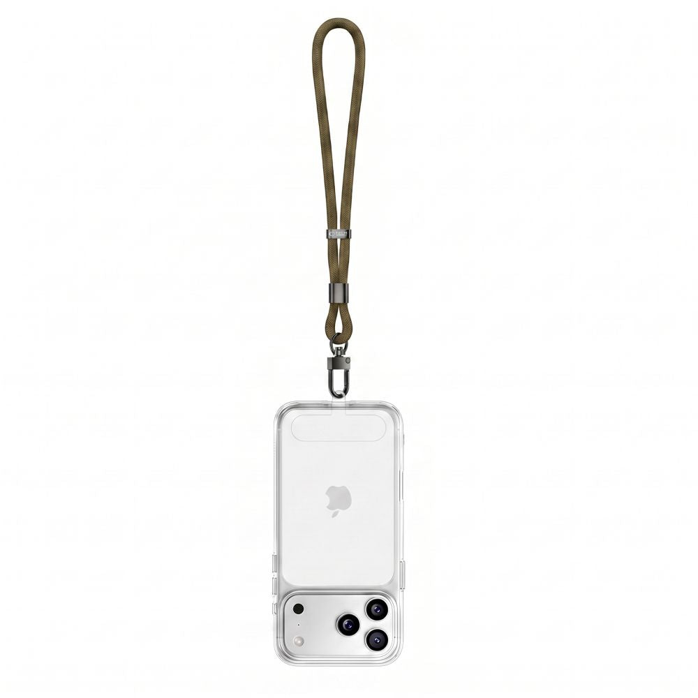 Handy Lanyard für das Handgelenk, universell, Tech-Protect C11S Rope Wrist Strap, Khaki