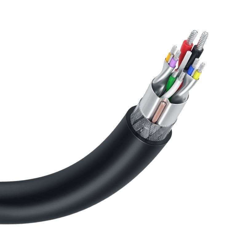 Kabel Ugreen USB 2.0 (Stecker) zu USB 2.0 (Stecker), 0.5m, Schwarz