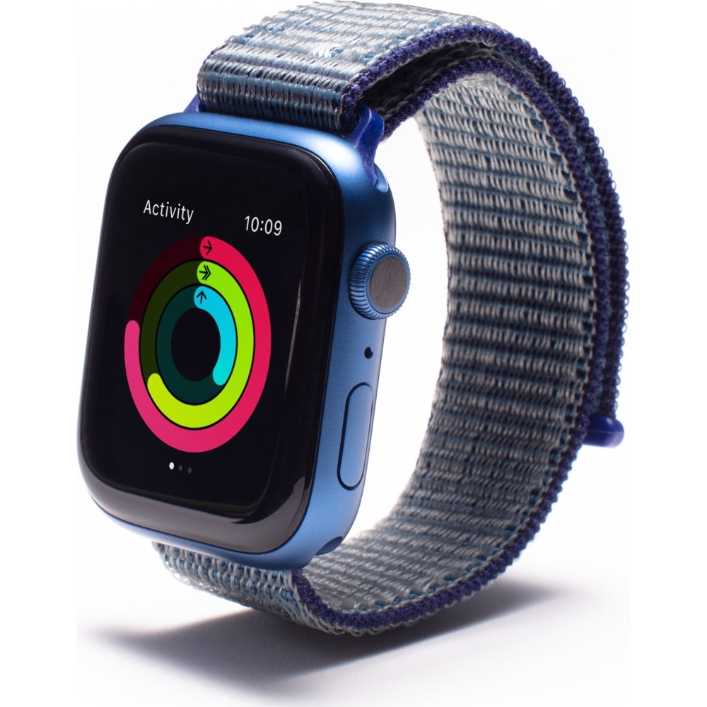 Armband für Apple Watch 38/40/41/42 mm, Zagg Gear4 Sport Watch Band, Dunkelblau (1/3)