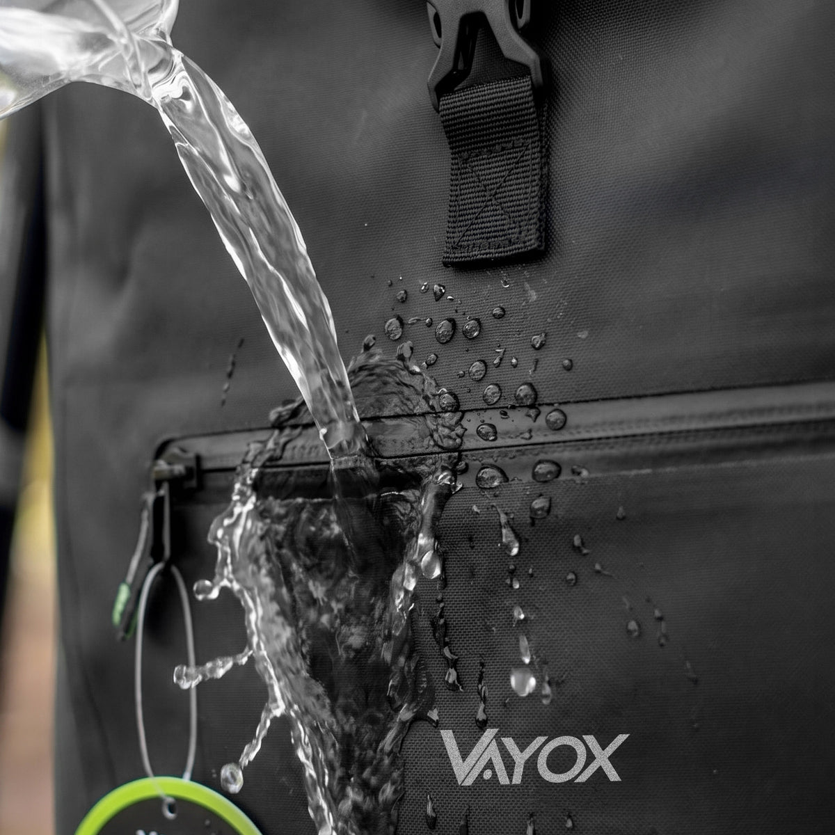 Fahrradtasche für den Gepäckträger, Vayox VA0445B 25L, Schwarz