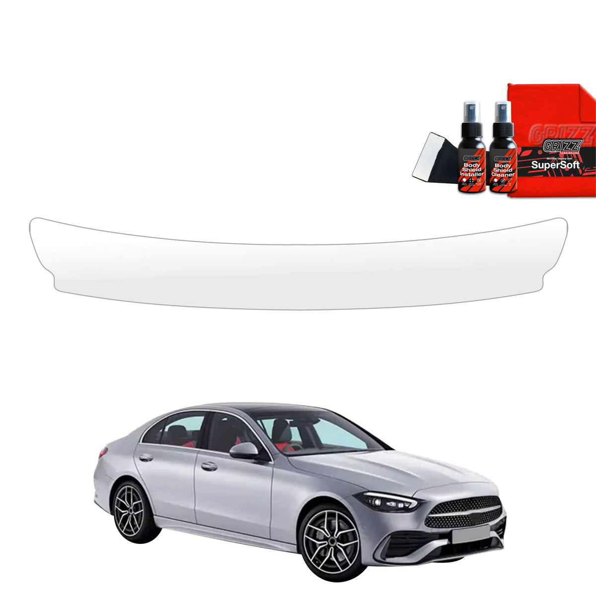 Schutzfolie Grizz Protector für Ladekante - Mercedes C Klasse (2021-2026)