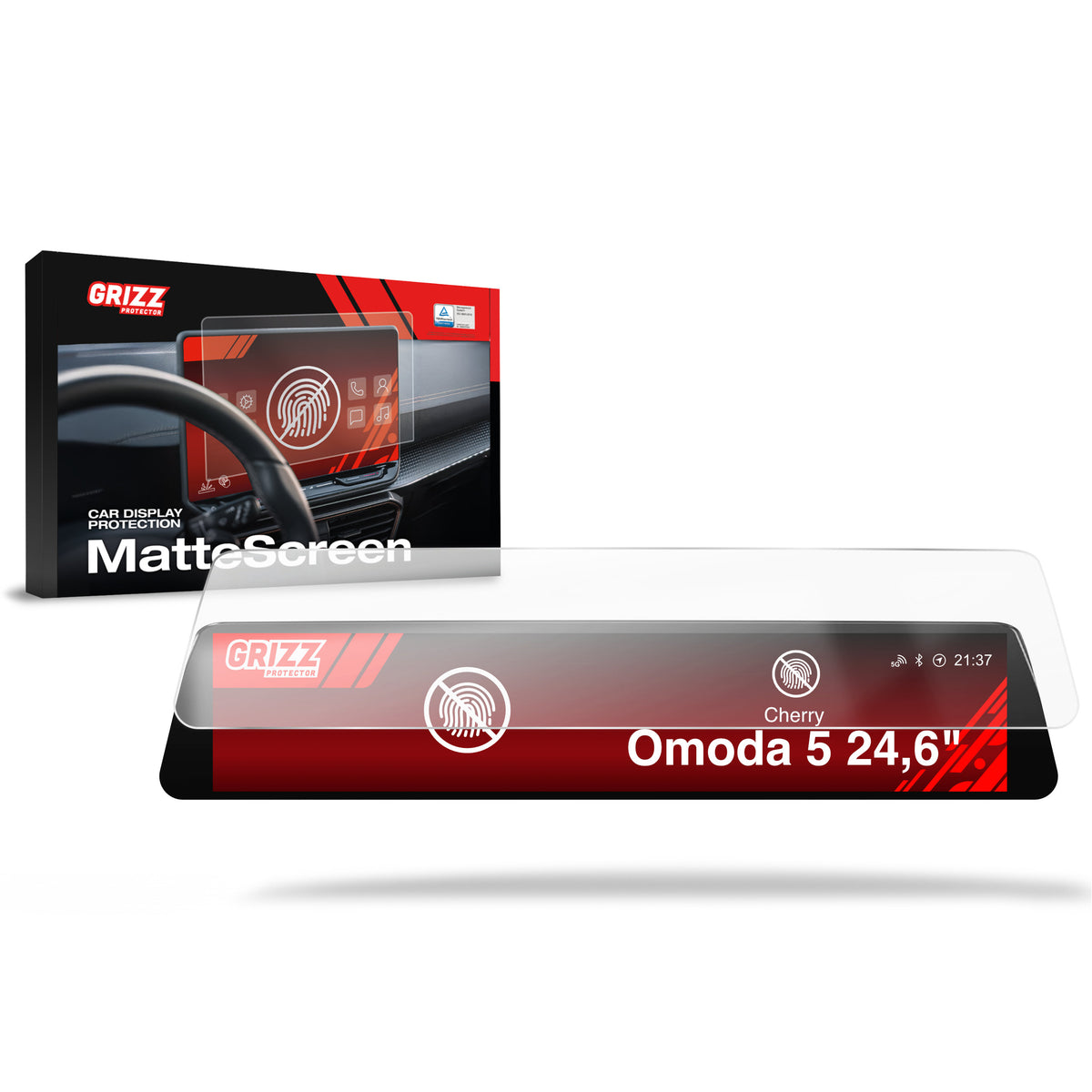 Matte Autodisplayfolie für OMODA 5 Facelift (2024-2026), Grizz Protector