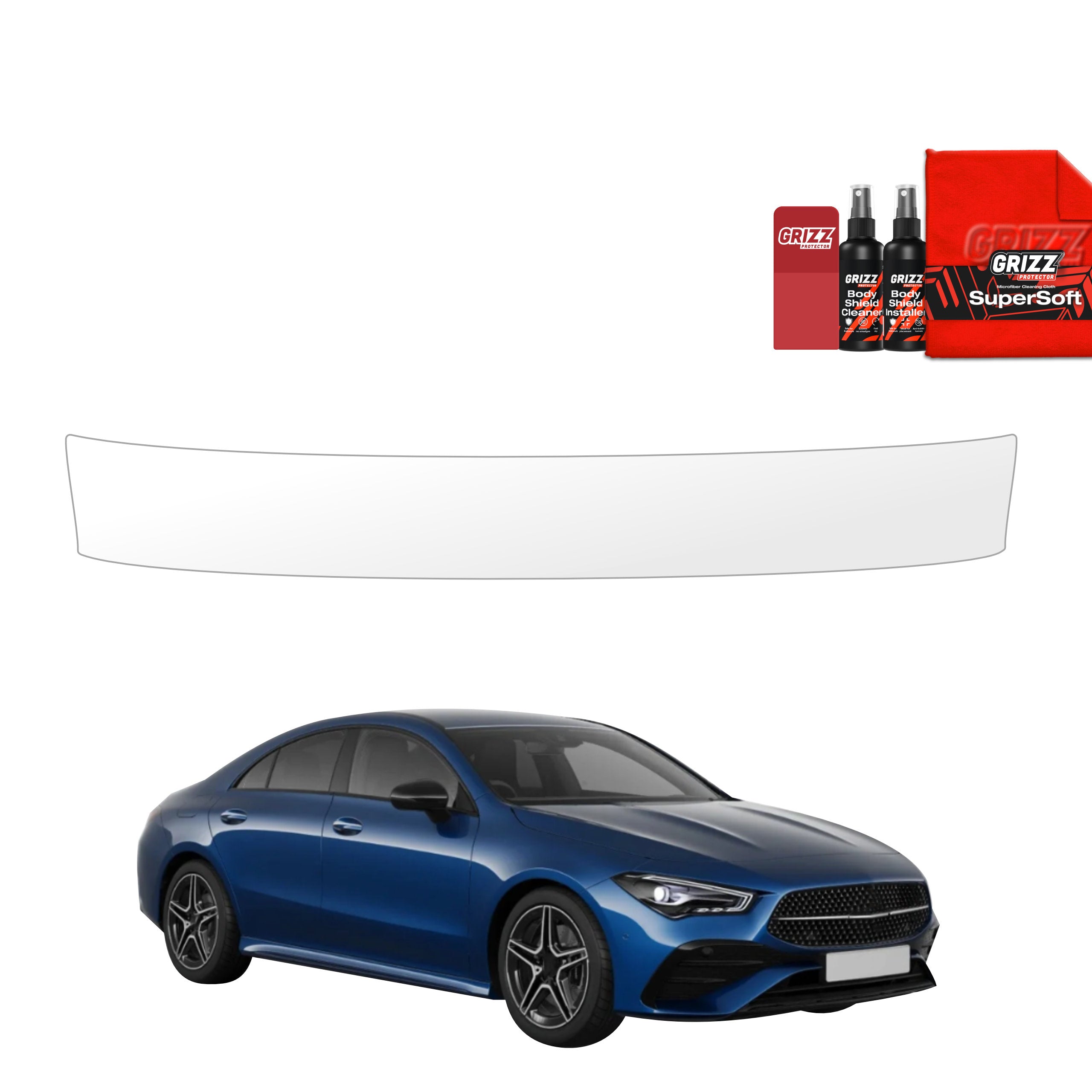 Schutzfolie Grizz Protector für Ladekante - Mercedes CLA 200 (2025-2026)
