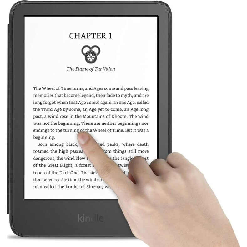 Schutzhülle für Amazon Kindle Paperwhite 6 / Signature / Colorsoft 2024, Tech-Protect SmartCase, Schwarz