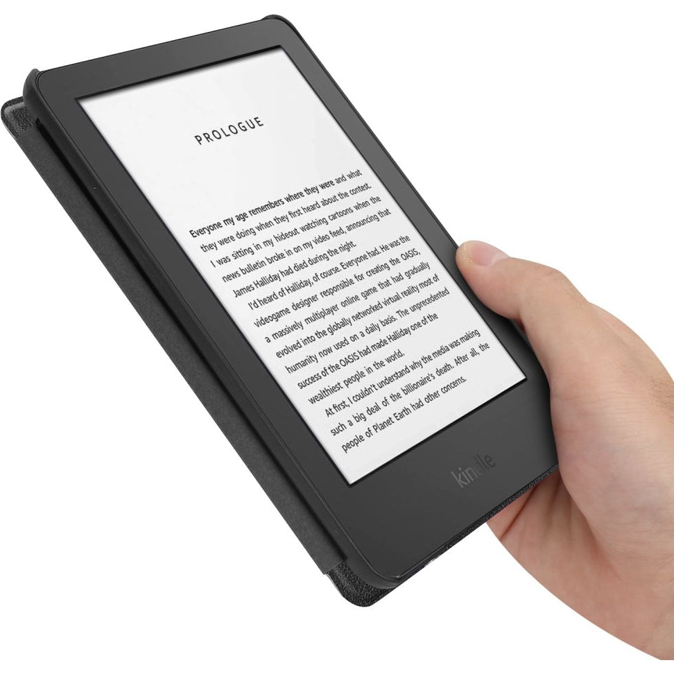 Schutzhülle für Amazon Kindle Paperwhite 6 / Signature / Colorsoft 2024, Tech-Protect SmartCase, Schwarz