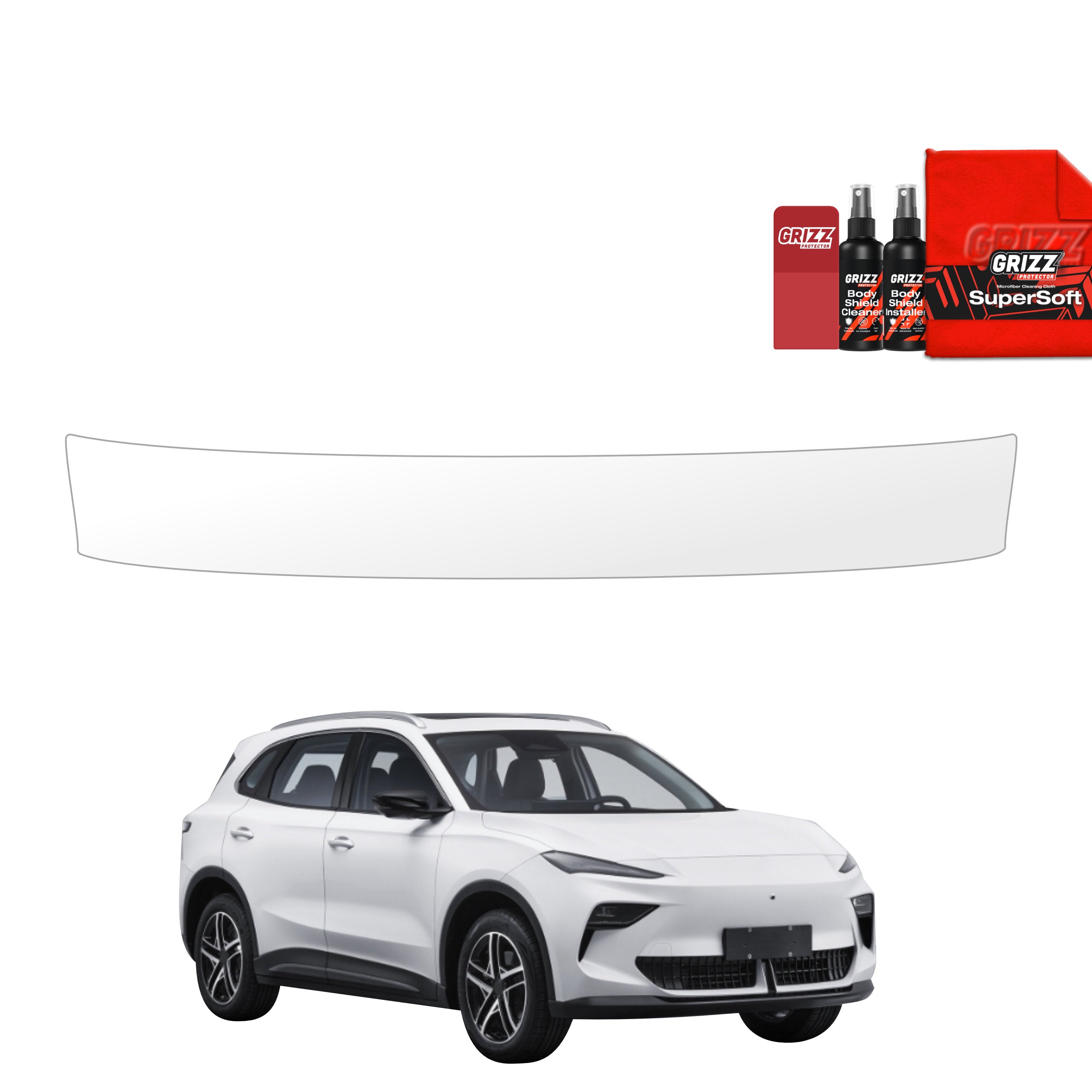 Schutzfolie Grizz Protector für Ladekante - MG S5 EV (2025-2026)