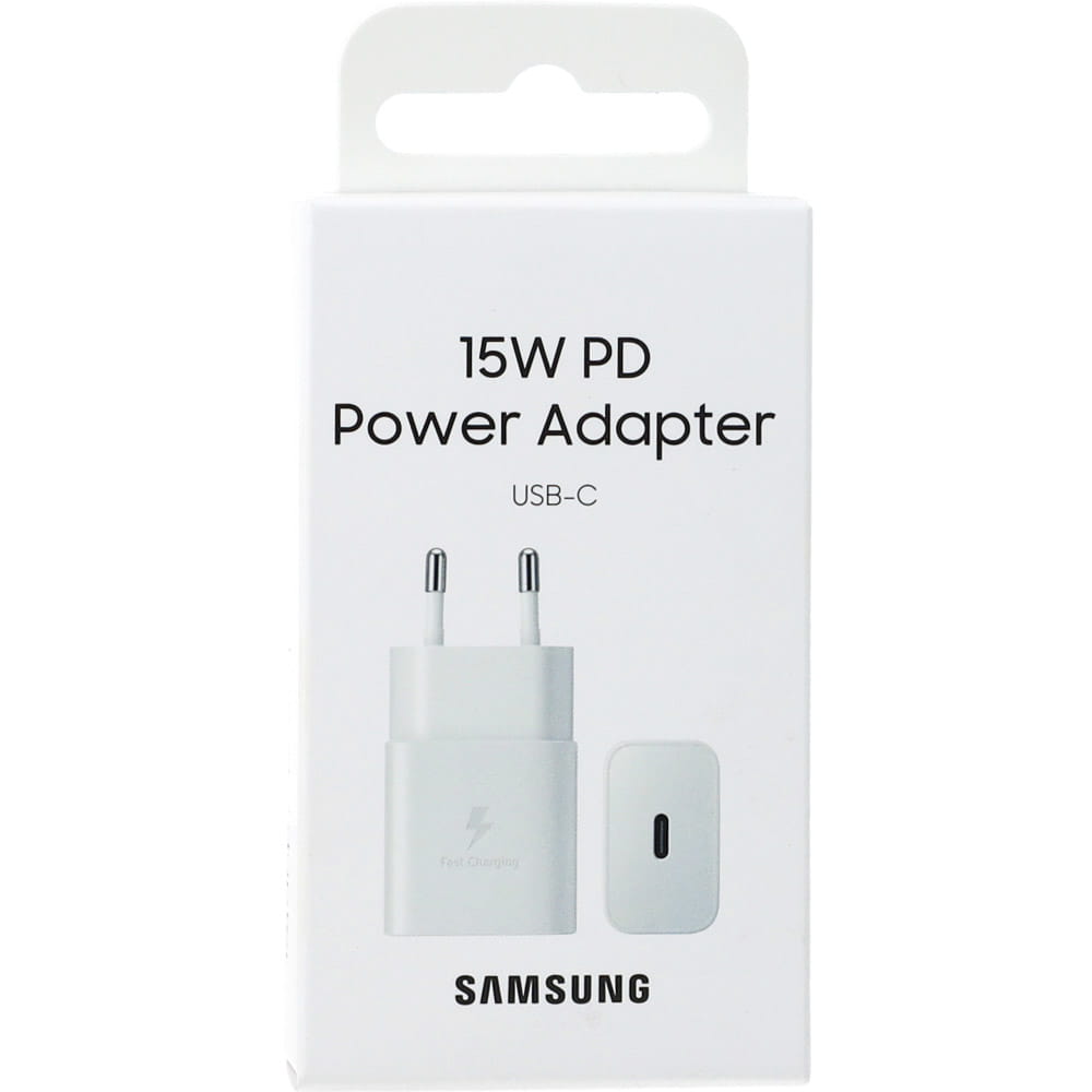 Wandladegerät Samsung Power Adapter 15W PD USB-C, weiß