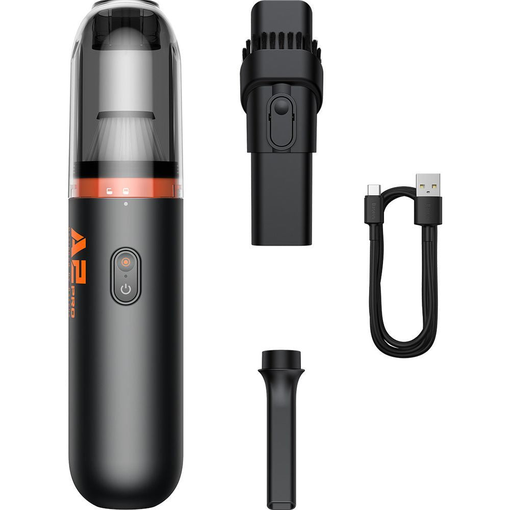 Schnurloser Autostaubsauger Baseus A2 Pro 80W, 6000Pa, Schwarz