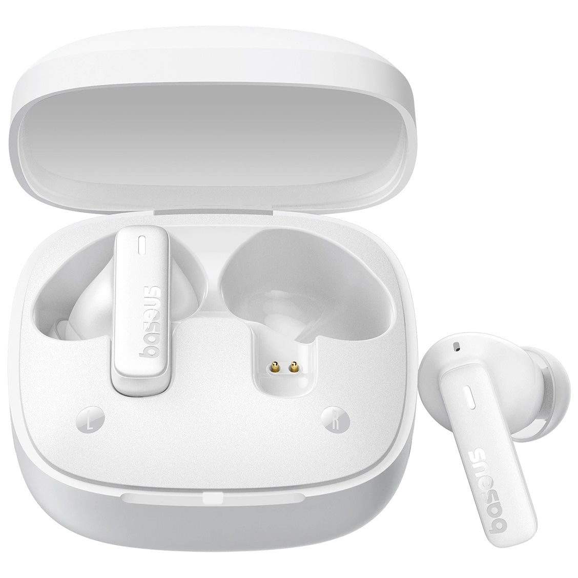 Kabellose In-Ear-Kopfhörer, Baseus TWS IPX5 Bowie E19, Weiß