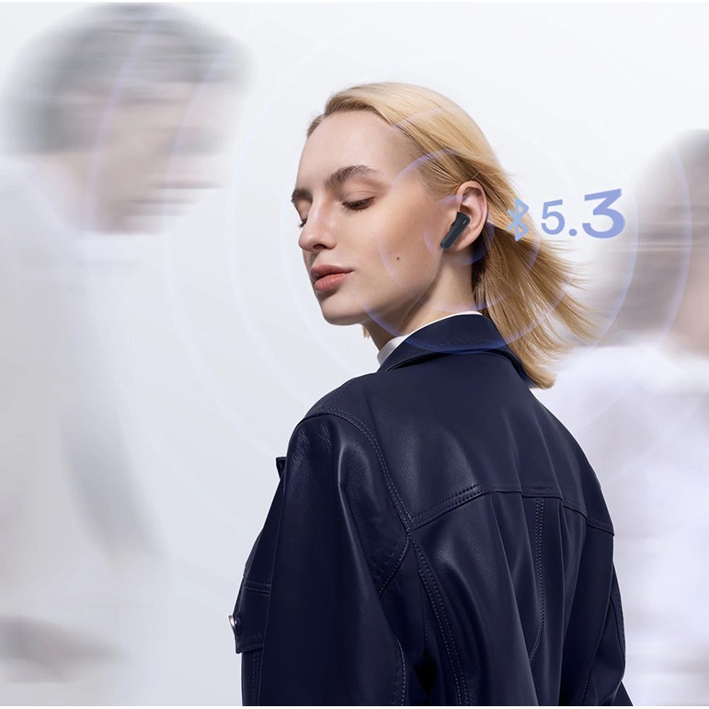 Kabellose In-Ear-Kopfhörer, Baseus Bowie E5, TWS, Bluetooth 5.3, Rauchfarben-Schwarz