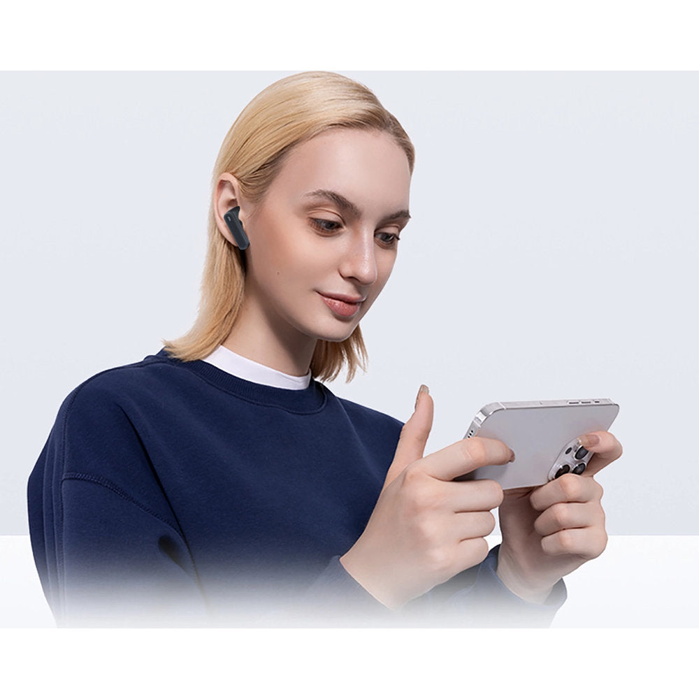 Kabellose In-Ear-Kopfhörer, Baseus Bowie E5, TWS, Bluetooth 5.3, Rauchfarben-Schwarz