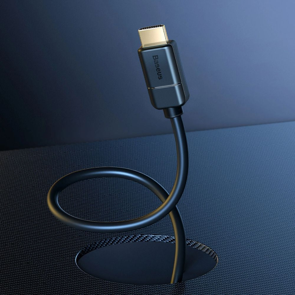 Kabel HDMI 2.0, Baseus High Definition Series, Full HD 1080p/60Hz, 18Gb/s, HDR, 12 m, Schwarz