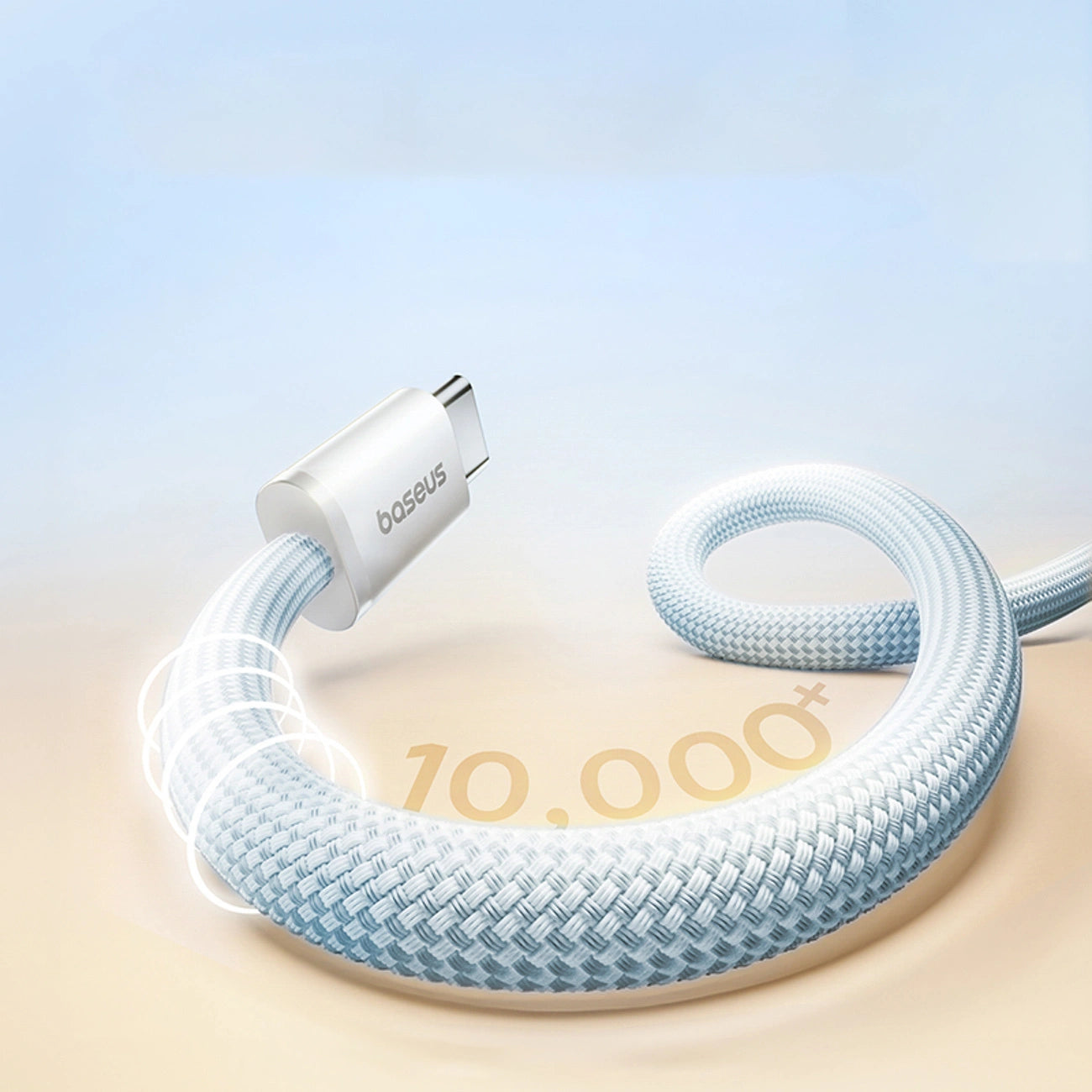Magnetkabel, Baseus Dynamic 4 Pro USB-C - USB-C, 100W PD, 1 m, Blau
