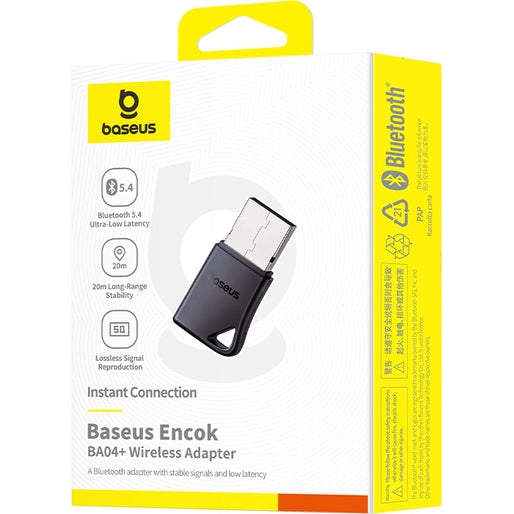 Baseus Encok Adapter Bluetooth 5.4 USB-A, Schwarz