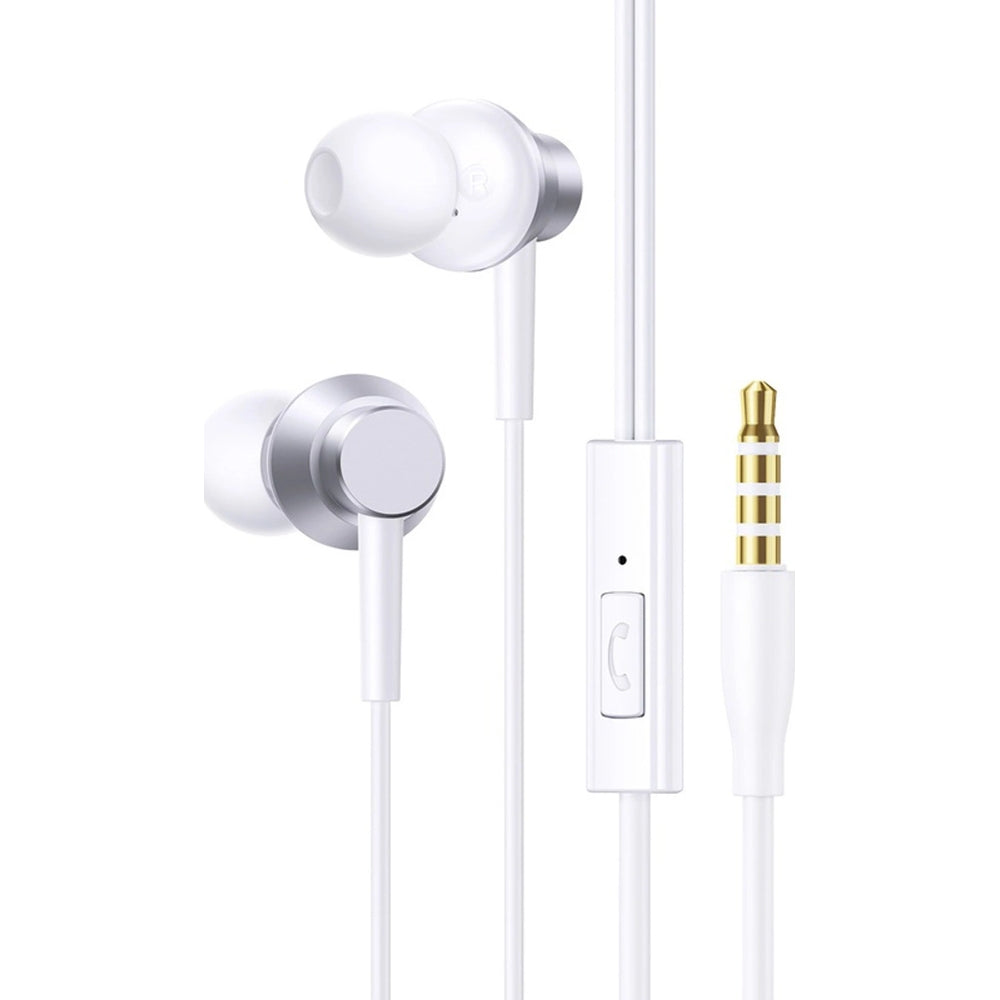 Kabelgebundene In-Ear-Kopfhörer mit Mini-Jack 3,5 mm, Baseus Encok HZ11, Weiß