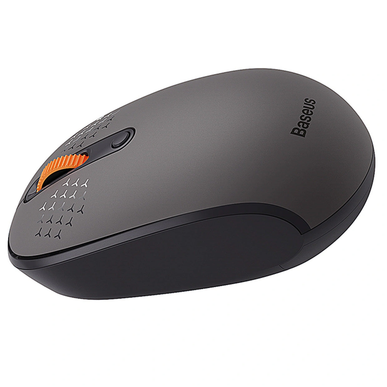 Ergonomische kabellose Maus, Baseus F01B, Tri-Mode Wireless Mouse, Bluetooth 5.0 / 3.0, 2.4 GHz (USB) 1600 DPI. Grau