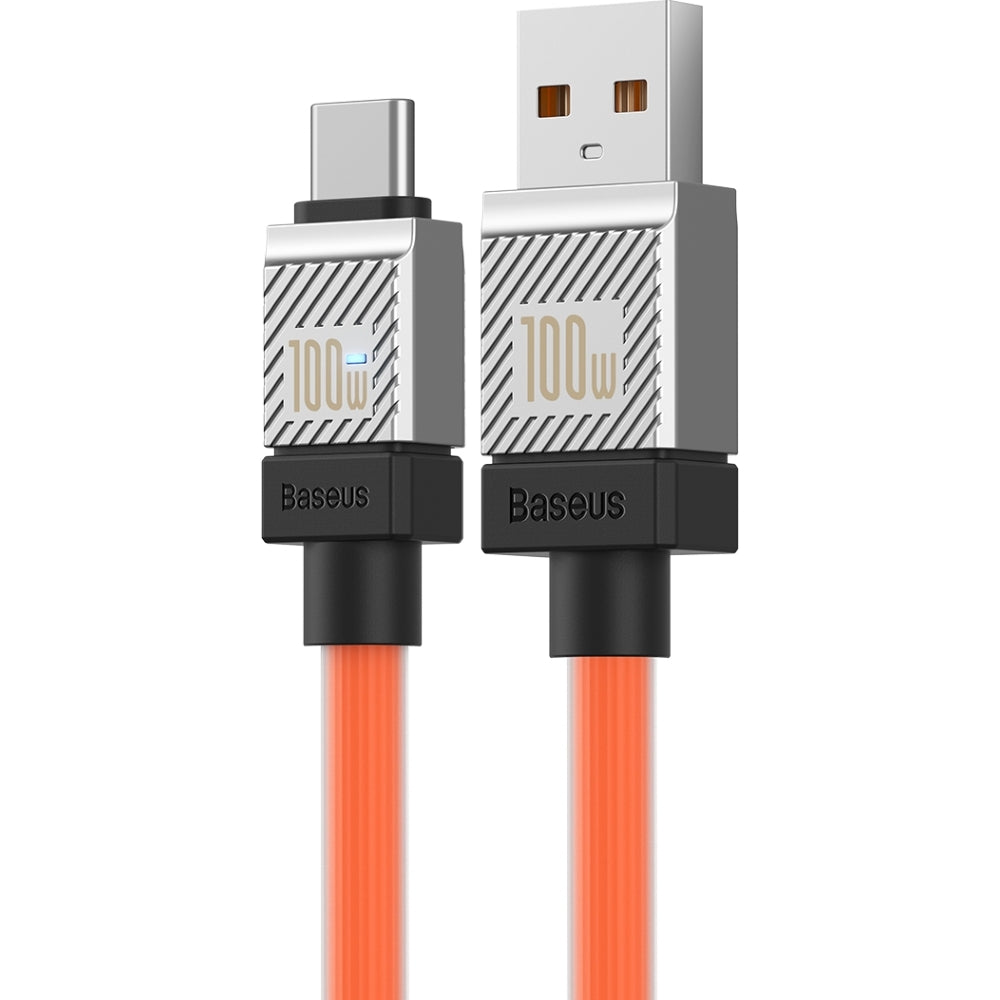 Kabel Baseus CoolPlay USB-A für USB-C 100W 2m, Orange