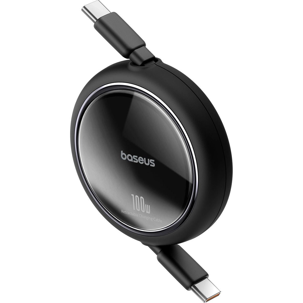 Baseus Free2Draw Mini USB-C auf USB-C Verlängerungskabel, 100W, 1m, Schwarz