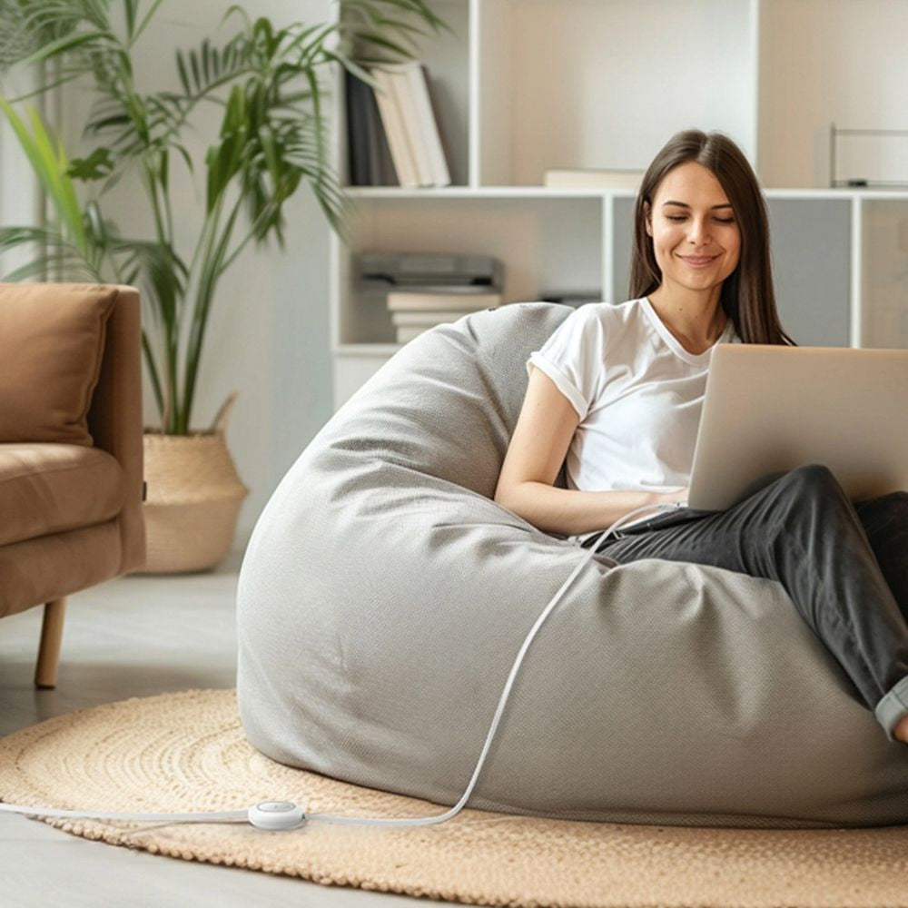 Einziehbares Kabel USB-C zu USB-C, 100W PD, Baseus Free2Pull, 2 m, Weiß