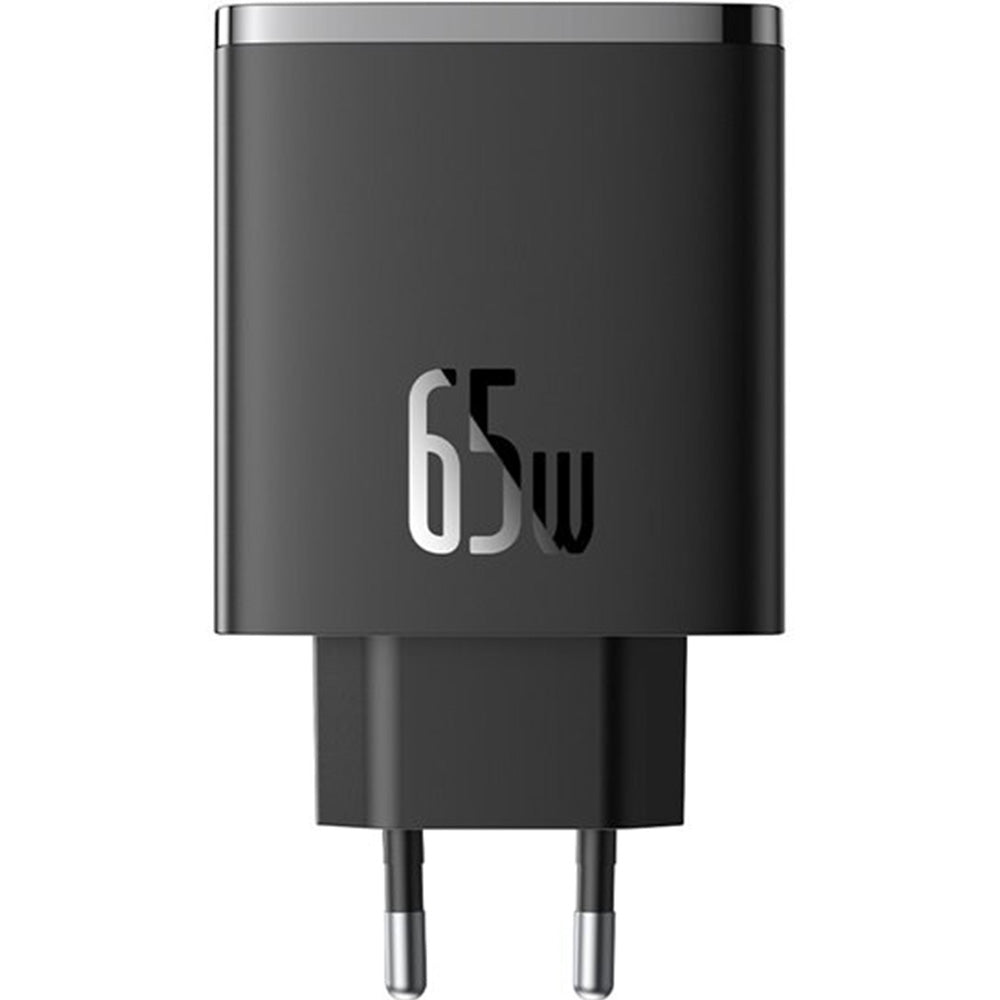 Ladegerät Baseus GaN5 Cube Pro, 2x USB-C / 1x USB-A 65W, PD, QC 3.0, Schwarz