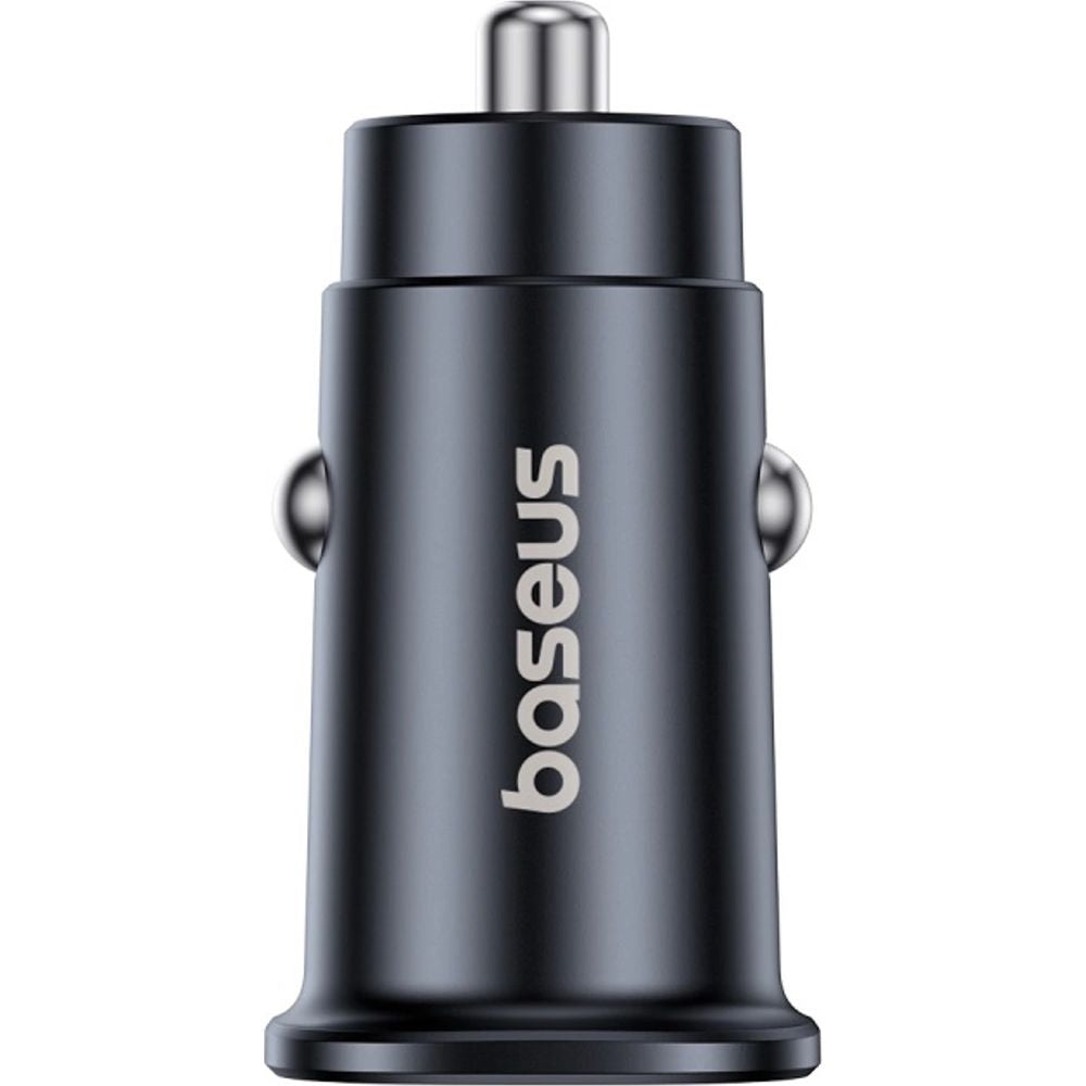 Autoladegerät 2x USB-C, Baseus GoTrip DP1, 30W, QC, PD, PPS, AFC, FCP, Schwarz