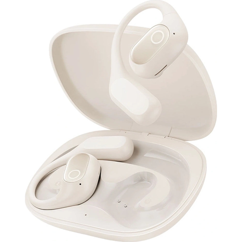 Kabellose In-Ear-Kopfhörer mit Ohrbügeln, Baseus Eli 2i Fit, Weiß