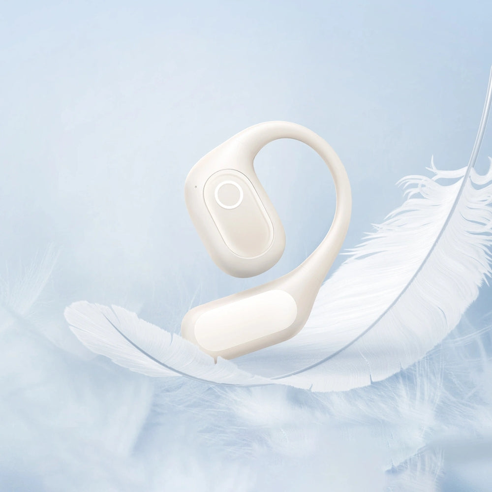 Kabellose In-Ear-Kopfhörer mit Ohrbügeln, Baseus Eli 2i Fit, Weiß