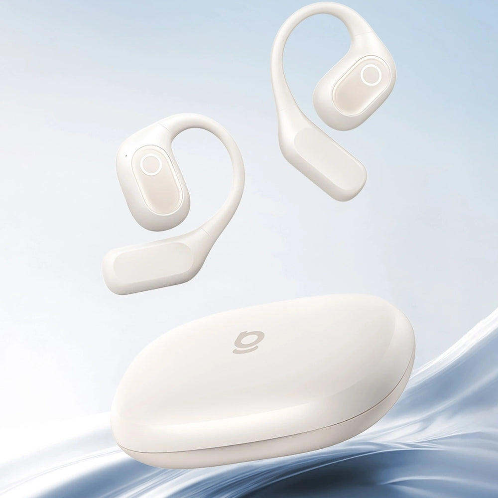 Kabellose In-Ear-Kopfhörer mit Ohrbügeln, Baseus Eli 2i Fit, Weiß