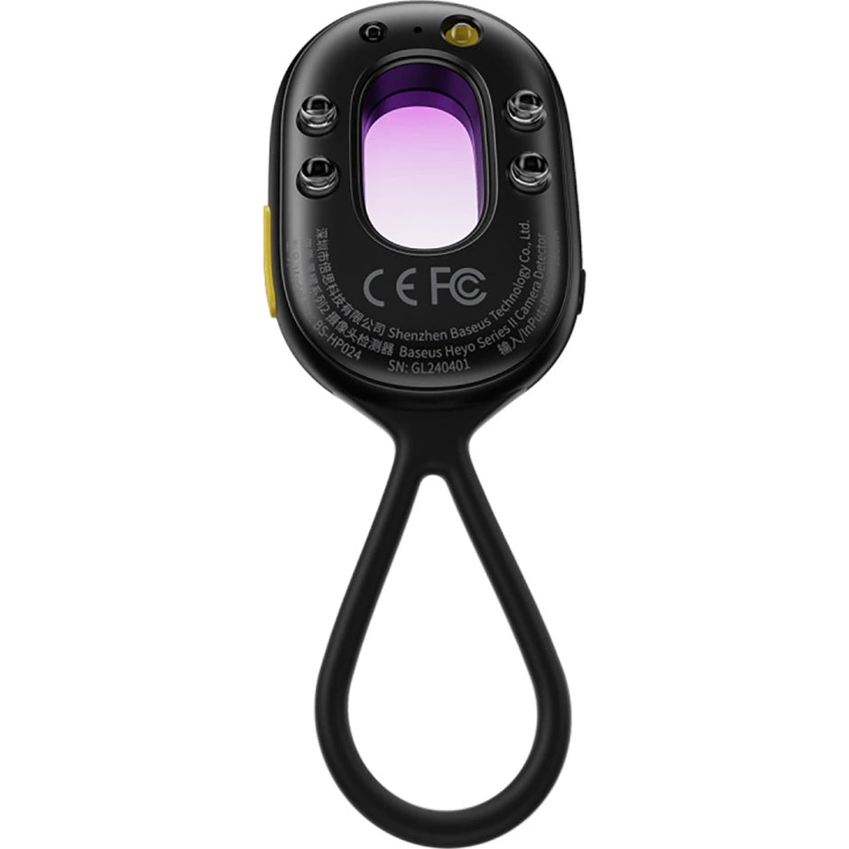Detektor für versteckte Kameras, Baseus Heyo Series II, Schwarz