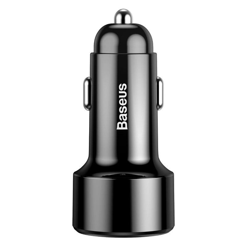 Autoladegerät Baseus Magic Series 1x USB-A, 1x USB-C, PD 3.0, QC 4.0+ 45W, Schwarz