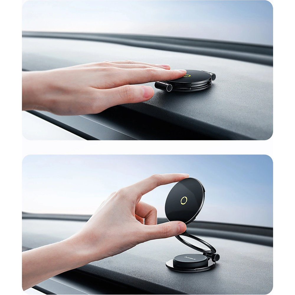 Magnetische Handy-Halterung mit MagSafe für Armaturenbrett, Baseus BS-CW06 MagPro Series II, Schwarz