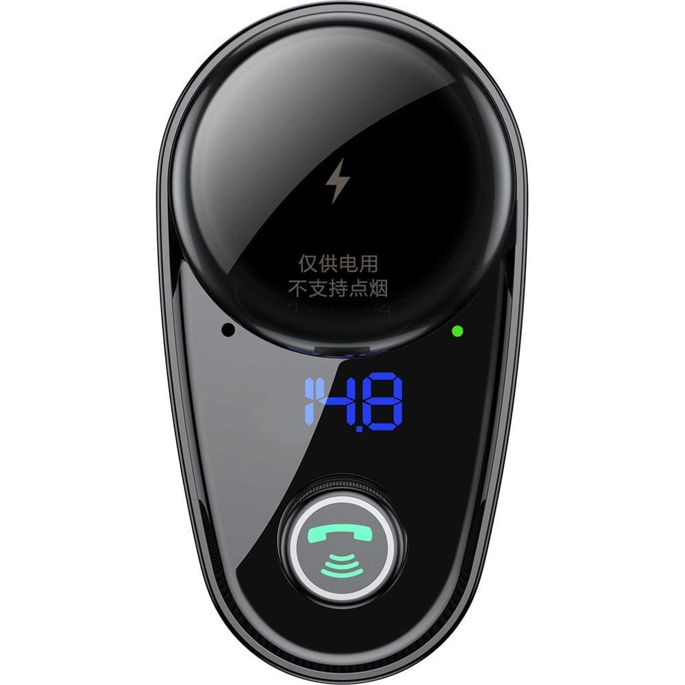 Autoladegerät + FM-Sender S-06 Car Bluetooth MP3 Player, Baseus, Schwarz