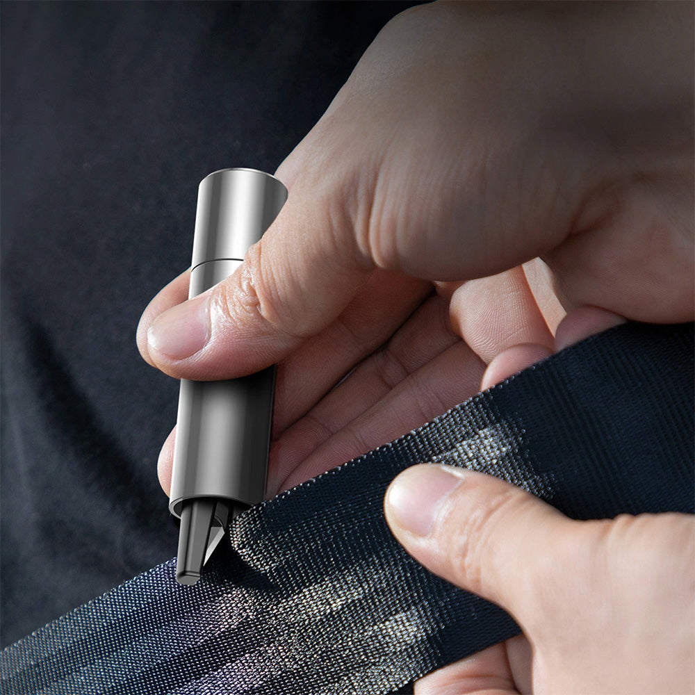 Hammer / Rettungshammer für Autos, Baseus SharpTool Safety Hammer, Silber