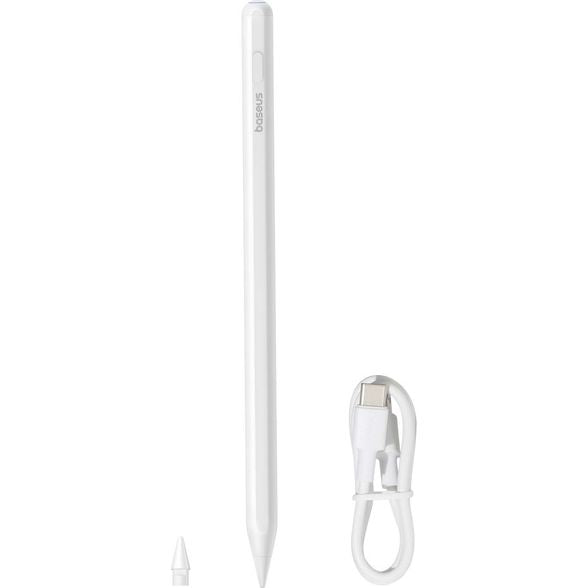 Stift Baseus für iPad / Pro / Air / Mini (2018 und neuere) Smooth Writing 2 Stylus Writing 2 Overseas mit Kabel und induktiver Aufladung, Weiß