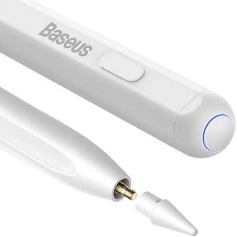 Stift Baseus für iPad / Pro / Air / Mini (2018 und neuere) Smooth Writing 2 Stylus Writing 2 Overseas mit Kabel und induktiver Aufladung, Weiß