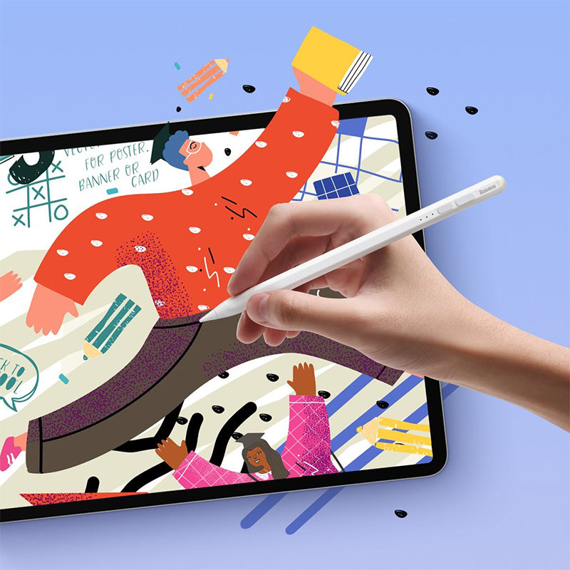 Stift Baseus Smooth Writing 2 Stylus für iPad / Pro / Air / Mini (2018 und neuere), Weiß