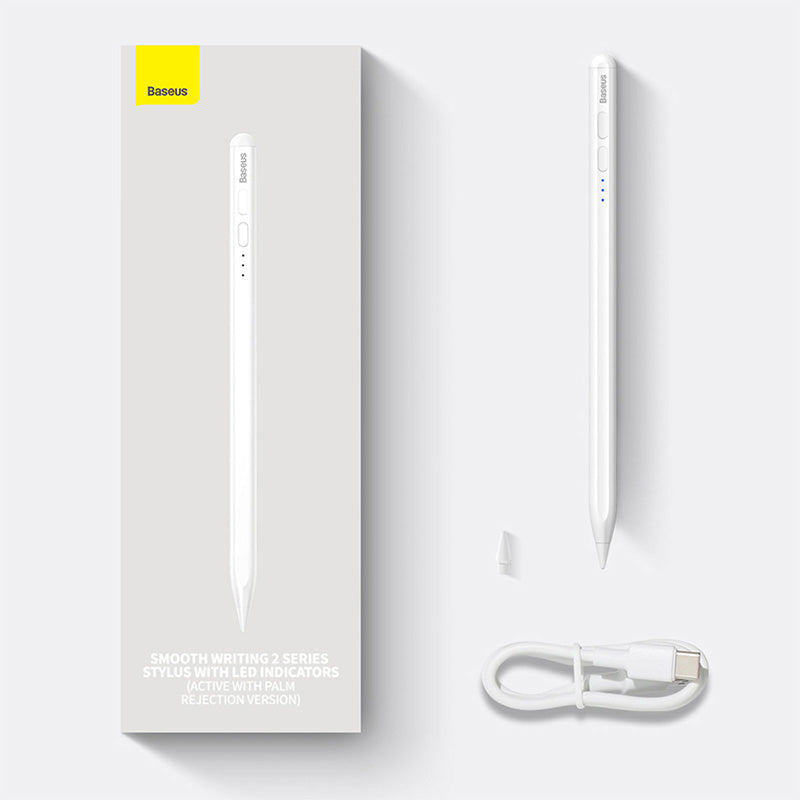 Stift Baseus Smooth Writing 2 Stylus für iPad / Pro / Air / Mini (2018 und neuere), Weiß