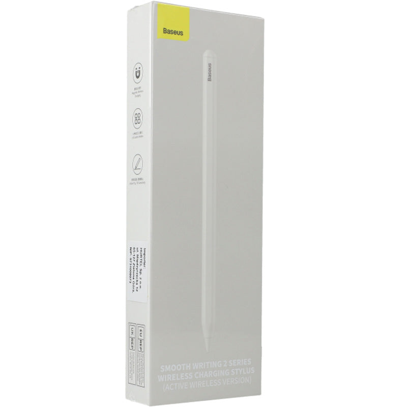 Stift Baseus Smooth Writing 2 mit kabelloser Aufladung für iPad / Pro / Air / Mini (2018 und neuere), Weiß