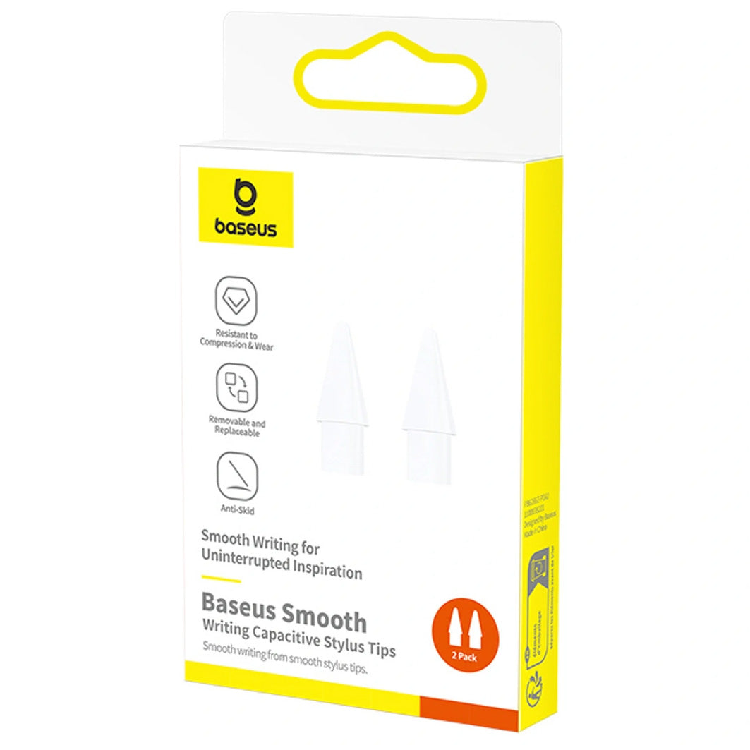 Ersatzspitzen für Stylus Baseus Smooth Writing, 2 Stück, Weiß