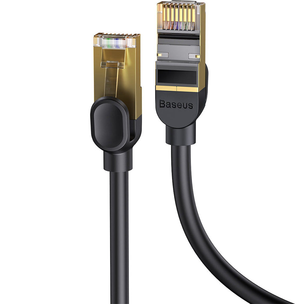 Netzwerkkabel Baseus Speed Seven RJ45, 10Gbps, 1m, Schwarz