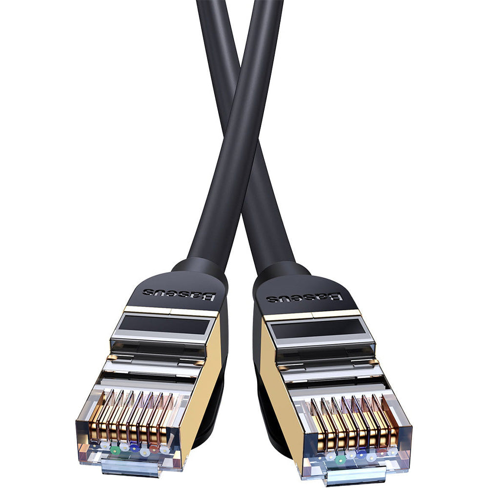Netzwerkkabel Baseus Speed Seven RJ45, 10Gbps, 1m, Schwarz