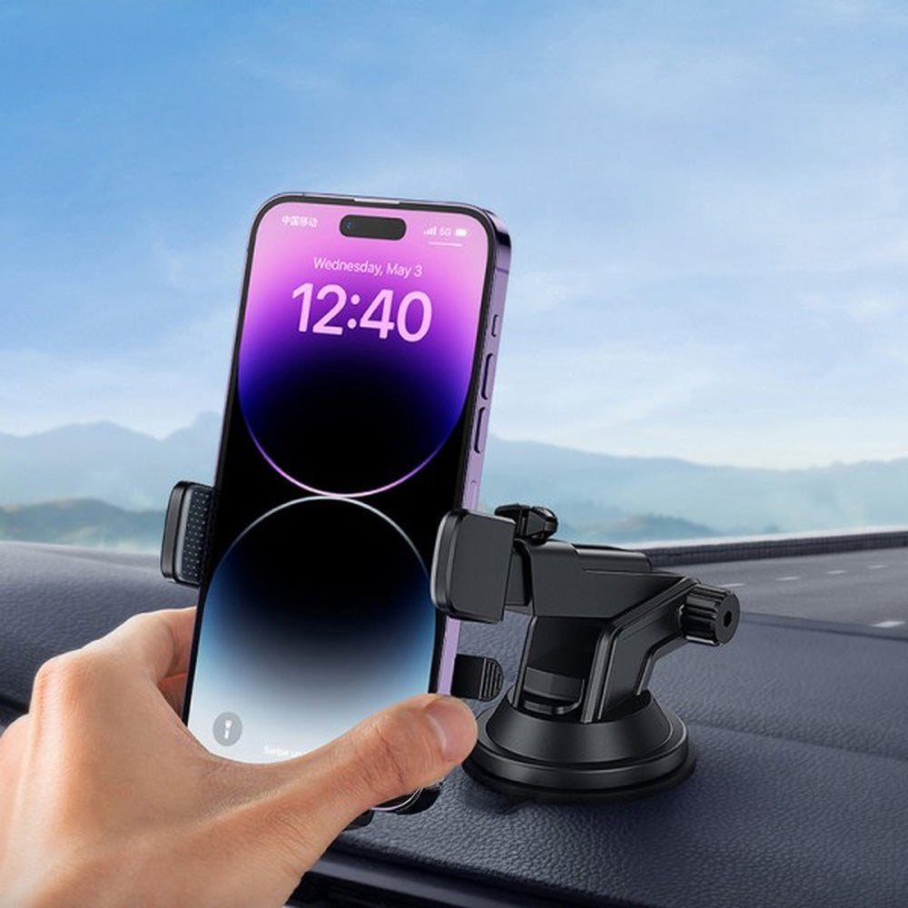 Baseus UltraControl Pro Auto-Schwerkrafthalterung für Lüftungsgitter/Armaturenbrett, Schwarz