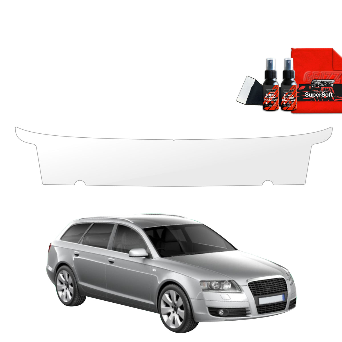 Schutzfolie Grizz Protector für Ladekante - Audi A6 C6 Avant (2004-2008)