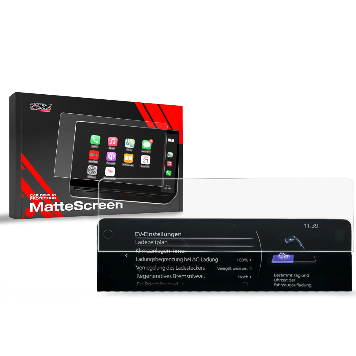 Matte Autodisplayfolie für Mazda CX-60 (2022-2026), Grizz Protector