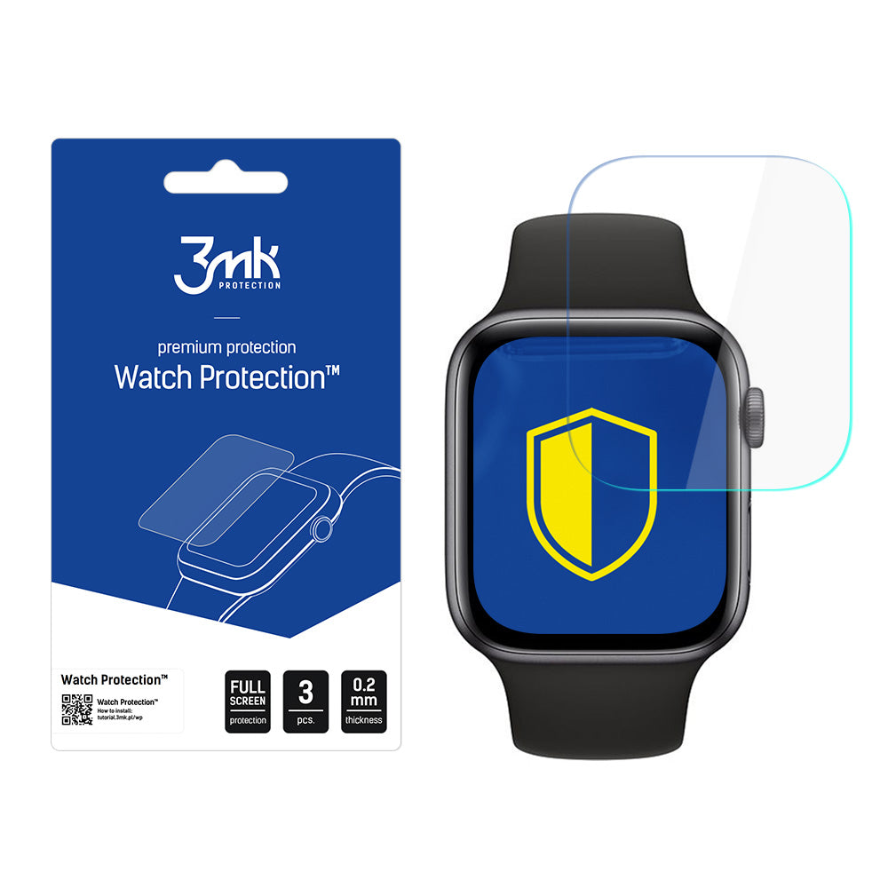 Schutzfolie 3mk Watch Protection für Apple Watch SE/6/5/4 44 mm, 3 Stück